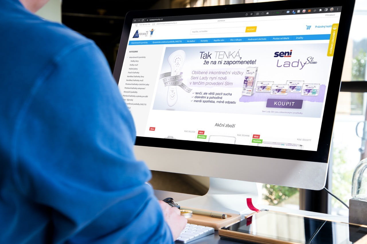 Objednávka pomůcek domů